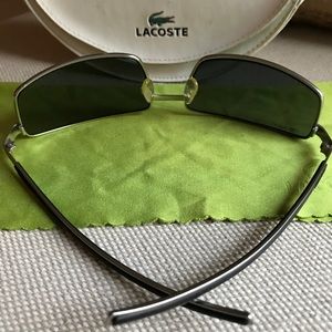 Lacoste unisex sunglasses, metal frame.